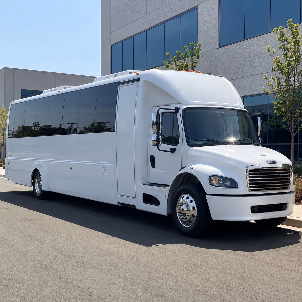 moore 25 passenger party bus