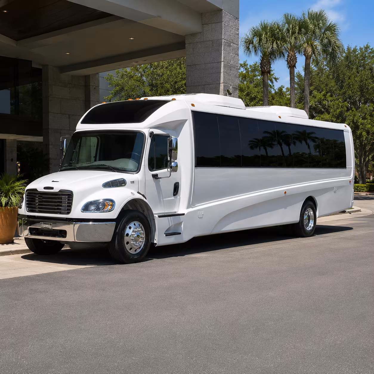 moore 28 passenger minibus