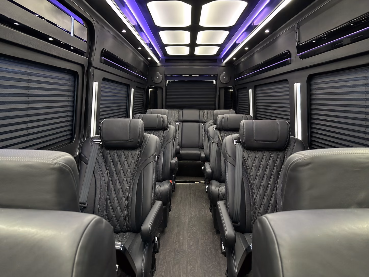 moore sprinter van with driver interior