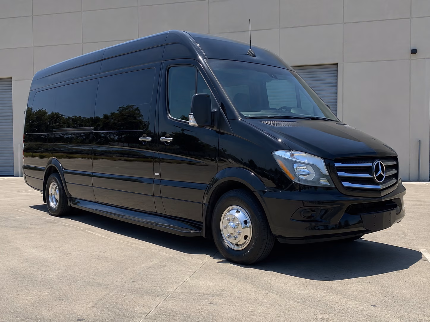 moore sprinter van with driver