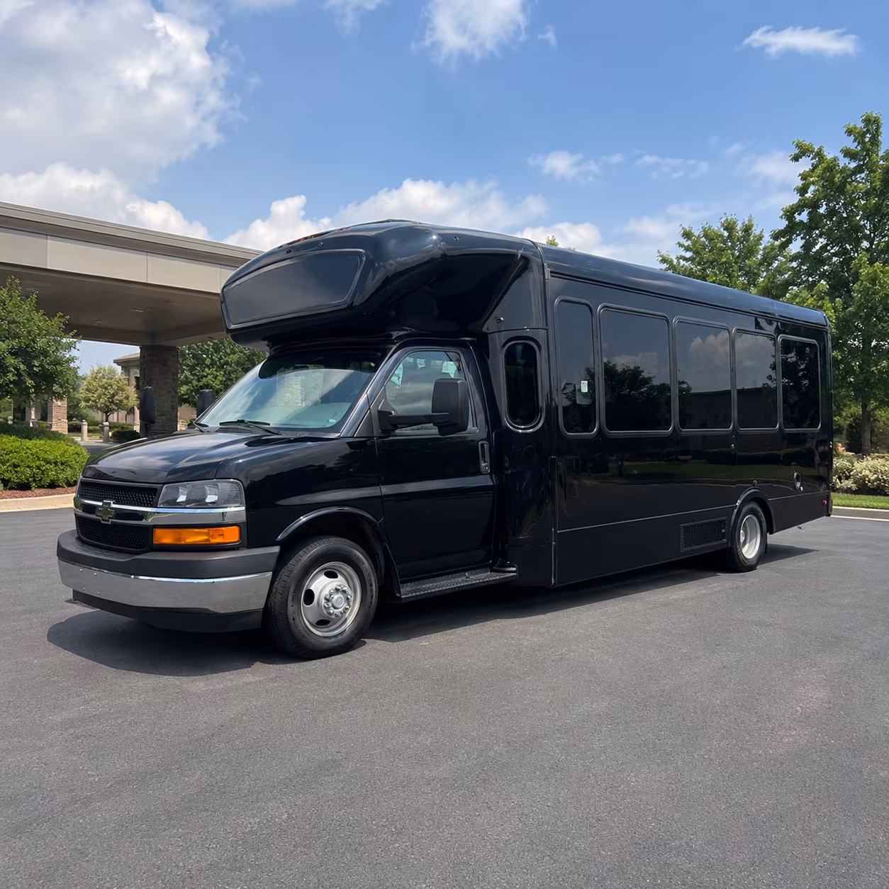 moore wedding party bus rental