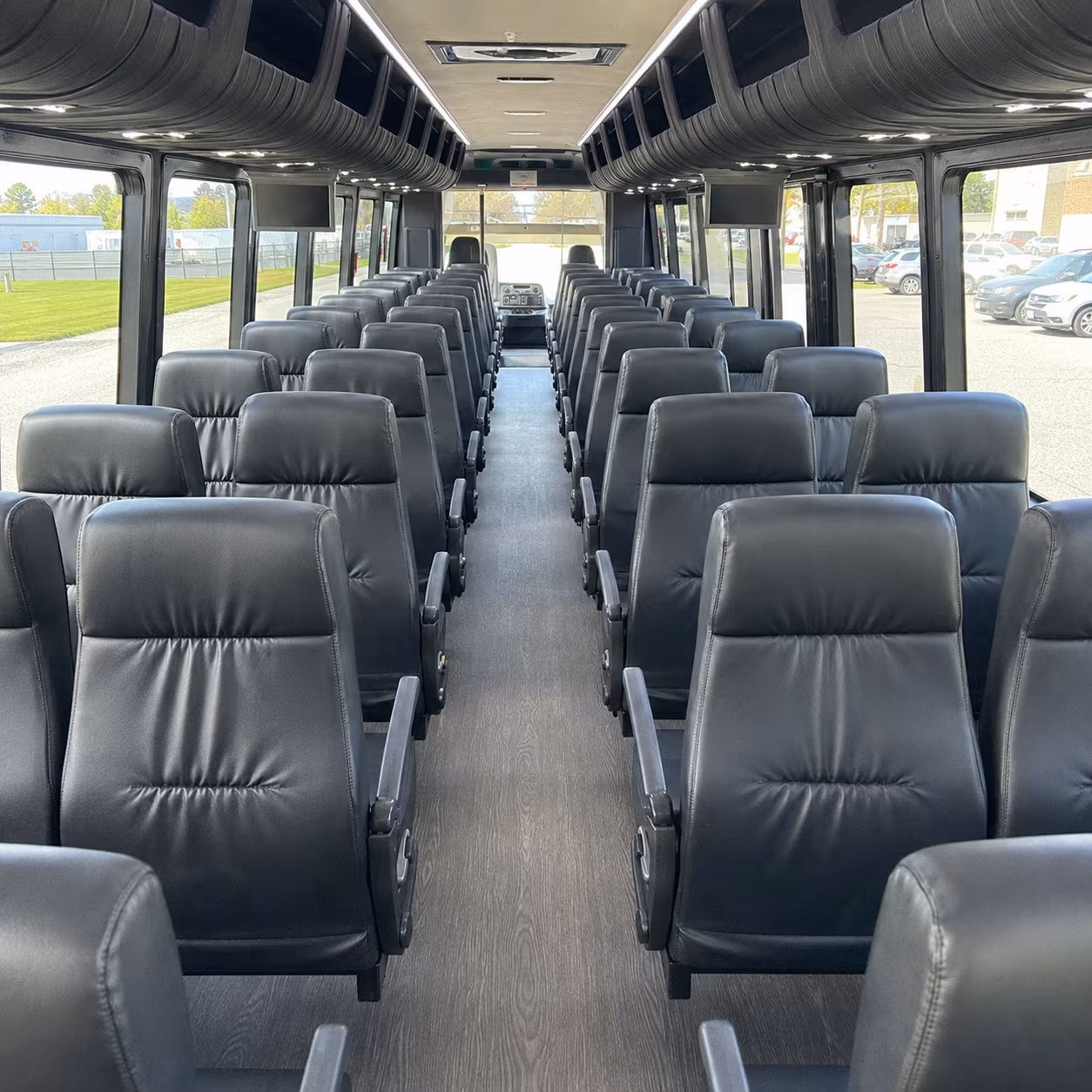moore wine tour brewery transportation onboard seating