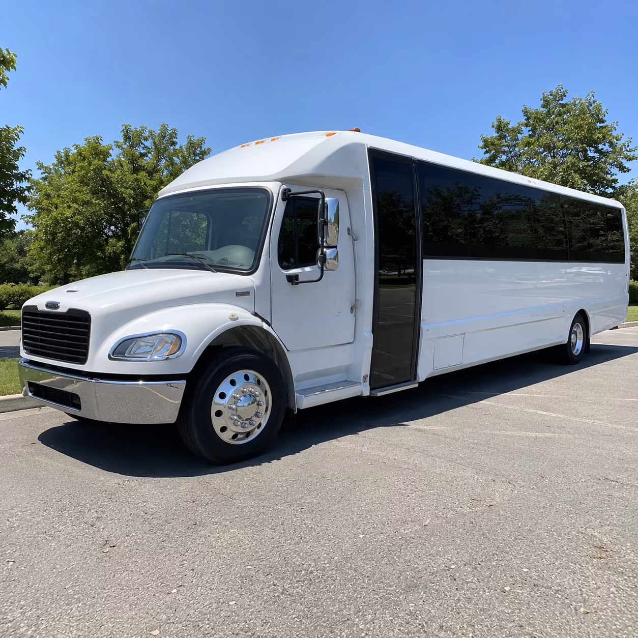 sports team and fan group buses for moore athletic travel
